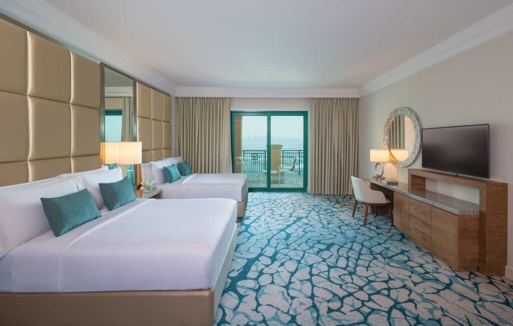 Ocean View Bedroom at Atlantis The Palm Dubai