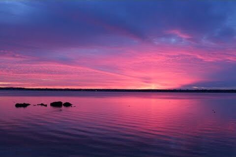 Sunset at Purple Island