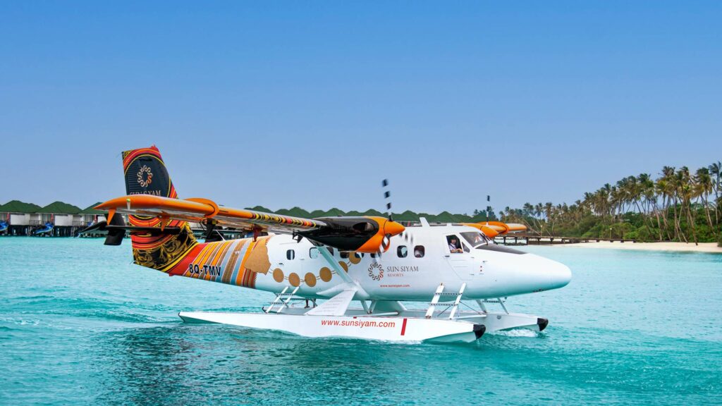 Siyam World Resort seaplane